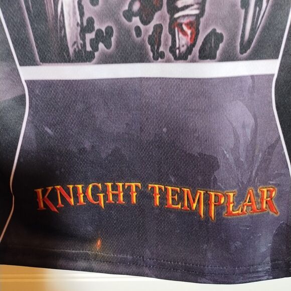 2 Knights Templar Adult Sz Sm T-Shirt Warrior Of Christ‎ Cross Graphic Lot Of 2 - Picture 9 of 16
